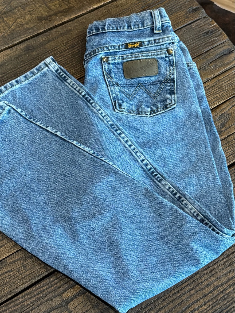 Wrangler George Strait Bootcut Jeans 1013BGSHD Boys Youth Size 14 Regular